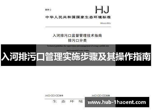 入河排污口管理实施步骤及其操作指南
