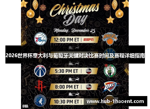 2026世界杯意大利与葡萄牙关键对决比赛时间及赛程详细指南 2026世界杯意大利与葡萄牙关键对决比赛时间及赛程详细指南